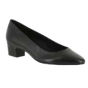 Easy Street Prim Pump Heel‎ Black Size 10